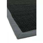ASY Sisal 200x300cm crne/siva tepih