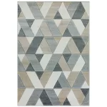 ASY Sketch 200x290cm SK01 Rhombus siva tepih