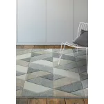 ASY Sketch 200x290cm SK01 Rhombus siva tepih