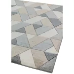 ASY Sketch 200x290cm SK01 Rhombus siva tepih