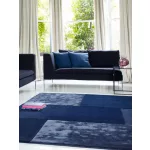 ASY Tate Tonal Textures tepih 160x230cm tamnoplavi
