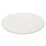 Ay Dream 4000 Krem 80Cm Okrugli Shaggy Tepih