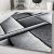 Den Nora 6034 Grey 80 kompleta=80x250cm+2komx80x150cm Moderni tepih