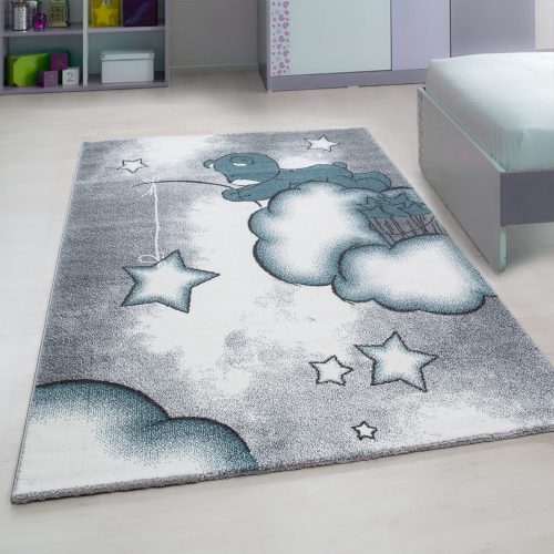Trgovina 5. Ay. Kids 580 plavi dječji tepih 80x150 cm na rasprodaji