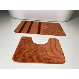  Kupaonski tepih 2 dijela - cigla
