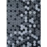 Ber Lagos 1675  Tamno sivi 80X150Cm Tepih