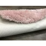 Okrugli Scott ružičasti 80cm Tepih sa gumenom podlogom