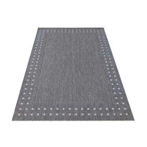  Trgovina 21. Tepih dvostrani ZARA 11 sivi 80 x 150 cm