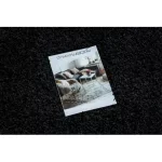 tepih SOFFI shaggy 2-3cm crne 160x220 cm