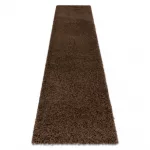  Tepih, staza SOFFI shaggy 5cm smeđa -80x300 cm