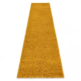  Tepih, staza SOFFI shaggy 5cm zlatna -80x300 cm