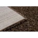 Tepih, staza SOFFI shaggy 5cm smeđa -80x250 cm