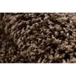 Tepih, staza SOFFI shaggy 5cm smeđa -80x250 cm