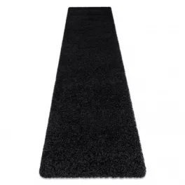 tepih, futótepih SOFFI shaggy 2-3cm crne -80x150 cm