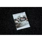 tepih, futótepih SOFFI shaggy 2-3cm crne -80x150 cm