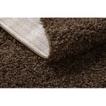 Tepih, staza SOFFI shaggy 5cm smeđa -60x300 cm