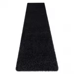  Tepih, staza SOFFI shaggy 5cm crna -60x300 cm