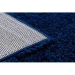 tepih, futótepih SOFFI shaggy 2-3cm tamnoplava -60x100 cm