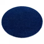  Tepih SOFFI krug shaggy 5cm tamnoplavi krug 160 cm