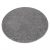 Tepih SOFFI krug čupavi 5cm sivi krug 120 cm