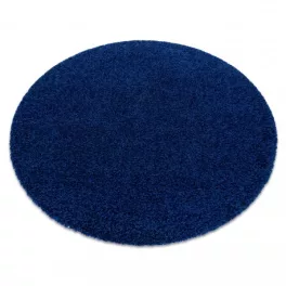  Tepih SOFFI krug shaggy 5cm tamnoplavi krug 120 cm