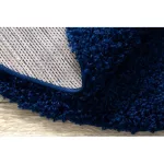 Tepih SOFFI krug shaggy 5cm tamnoplavi krug 120 cm