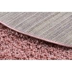  Tepih SOFFI krug čupavi 5cm roza krug 120 cm