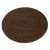  Tepih SOFFI krug čupavi 5cm smeđi krug 100 cm