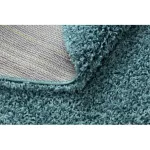  Tepih SOFFI krug shaggy 5cm plavi krug 80 cm