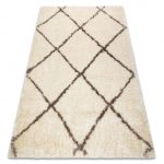 tepih FLUFFY 2373 shaggy - krem / bež 180x270 cm