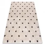tepih FLUFFY 2370 shaggy pontok - krem / antracit 160x220 cm
