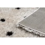 tepih FLUFFY 2370 shaggy pontok - krem / antracit 160x220 cm