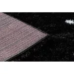 tepih FLUFFY 2370 shaggy pontok - antracit / bijela 140x190 cm