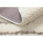 tepih FLUFFY 2371 shaggy csík - krem / bež 140x190 cm