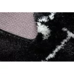 tepih FLUFFY 2373 shaggy - antracit / bijela 80x150 cm