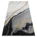  EMERALD tepih 1017 glamur, elegantan mramor crno / zlatno 240x330 cm