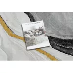  EMERALD tepih 1017 glamur, elegantan mramor crno / zlatno 240x330 cm