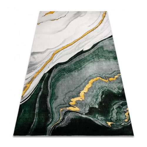  EMERALD tepih 1017 glamur, elegantno mramorno staklo zeleno / zlatno 240x330 cm