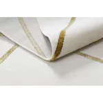 EMERALD tepih 1013 glamour, elegáns geometriai krem / arany 200x290 cm