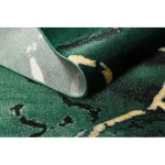 EMERALD tepih 1018 glamour, elegáns márvány üveg zelena / arany 180x270 cm