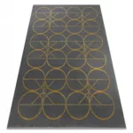 EMERALD tepih 1010 glamour, elegáns körökben siva / arany 180x270 cm