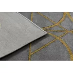 EMERALD tepih 1010 glamour, elegáns körökben siva / arany 180x270 cm