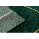 EMERALD tepih 1016 glamour, elegáns art deco, márvány üveg zelena / arany 140x190 cm