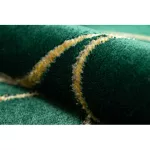 EMERALD tepih 1010 glamour, elegáns körökben üveg zelena / arany 120x170 cm