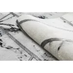 EMERALD tepih 0085 glamour, elegáns márvány, geometriai bijela / siva  180x270 cm