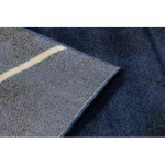 Kizárólagos EMERALD tepih 1022 glamour, elegáns geometriai tamnoplava / arany 140x190 cm