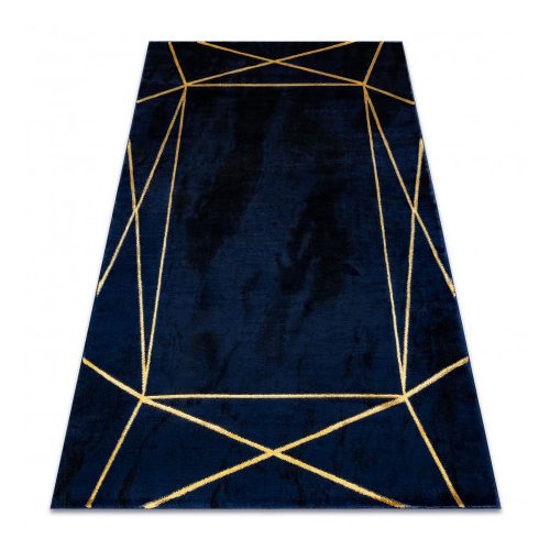  Ekskluzivni tepih EMERALD 1022 glamour, elegantni geometrijski tamnoplava/zlatna 240x330 cm