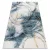 Kizárólagos EMERALD tepih A0087 glamour, elegáns körökben plava / arany 180x270 cm