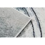 Kizárólagos EMERALD tepih A0087 glamour, elegáns körökben plava / arany 180x270 cm