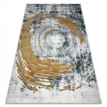 Kizárólagos EMERALD tepih 1024 glamour, elegáns absztrakcija plava / arany 180x270 cm